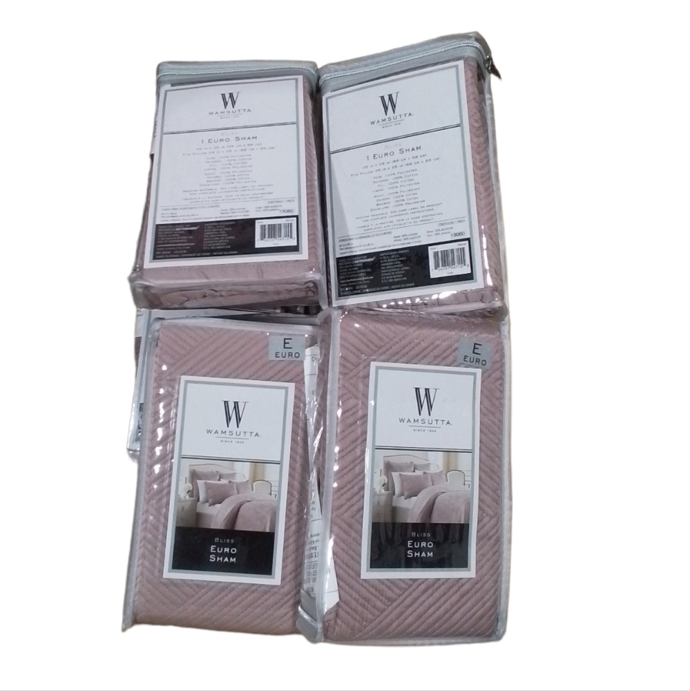 Wamsutta Bliss Euro Sham Set of 2 NWT
